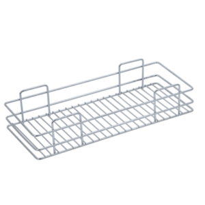 SINGLE BASKET PULL-OUT (4″ HEIGHT X 6″ WIDTH X 20″ DEPTH) STAINLESS STEEL