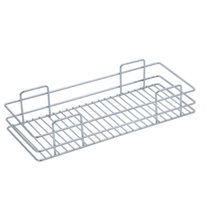 SINGLE BASKET PULL-OUT (4″ HEIGHT X 6″ WIDTH X 20″ DEPTH) STAINLESS STEEL