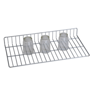 Glass Rack 2″ Height X 10″ Width X 32″ Depth Stainless Steel