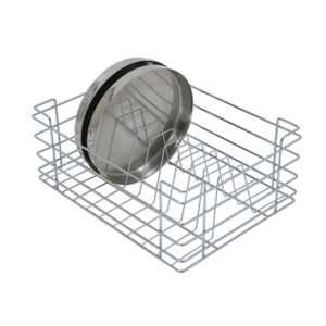 Thali Basket (8″ Height X 19″ Width X 20″ Depth) Stainless Steel