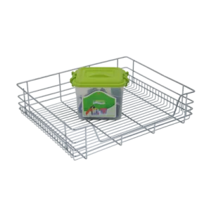 SS CUPBOARD BASKET (6″ HEIGHT X 21″ WIDTH X 20″ DEPTH) STAINLESS STEEL