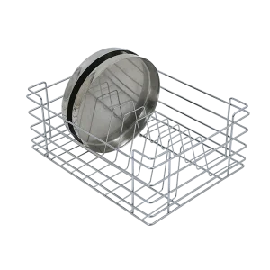 Stainless Steel Thali Basket (8″ Height X 15″ Width X 20″ Depth)