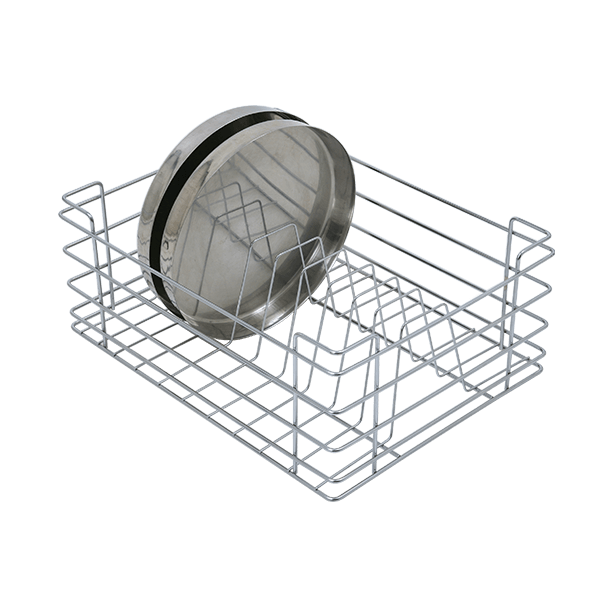 Stainless Steel Thali Basket (8″ Height X 15″ Width X 20″ Depth)