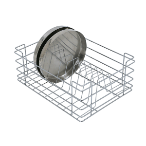 Thali Basket (8″ Height X 12″ Width X 20″ Depth) Stainless Steel