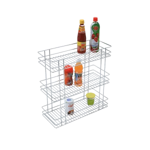 CUPBOARD BASKET (8″ HEIGHT X 21″ WIDTH X 20″ DEPTH) STAINLESS STEEL