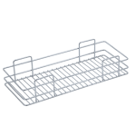 SINGLE BASKET PULL-OUT (4″ HEIGHT X 12″ WIDTH X 20″ DEPTH) STAINLESS STEEL