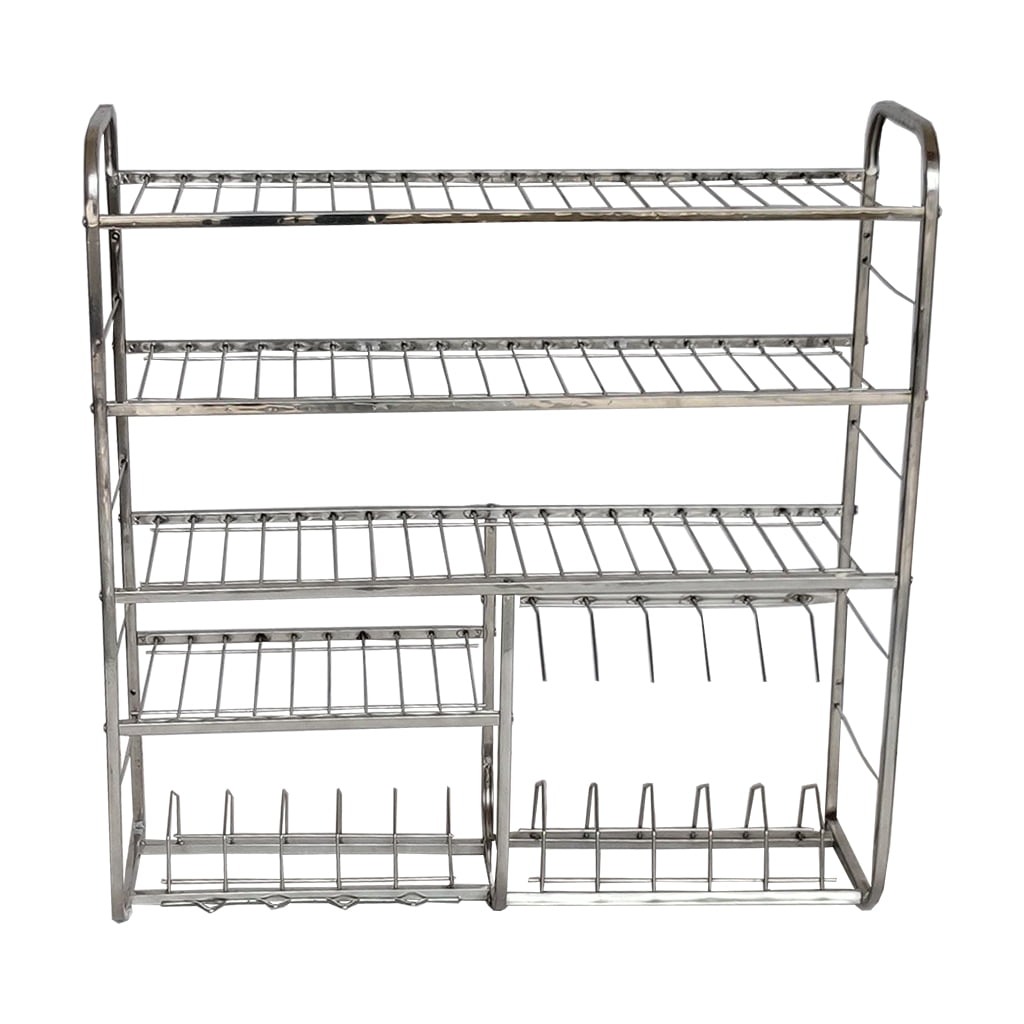 Homecare Stainless Steel Kitchen Utensils Rack (36×36) - Urban Bageecha