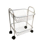 Stainless Steel Vegetable Trolley Gagan Enterprises Ludhiana