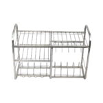 Homecare Stainless Steel Kitchen Utensils Rack (24×24)