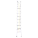 Aluminium Ladder Wall Supporting Extendable Ladder 20 Feet