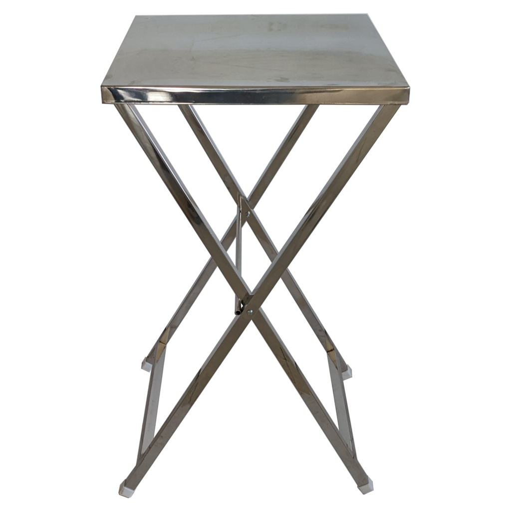 Stainless Steel Standing Table Without Border - Urban Bageecha